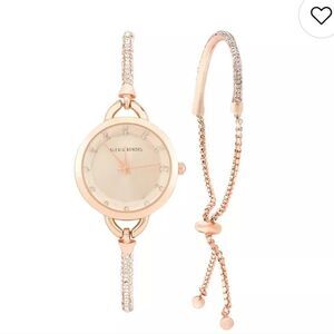 Alexis Bendel Women's 2-Piece Analog Watch & Bracelet Set